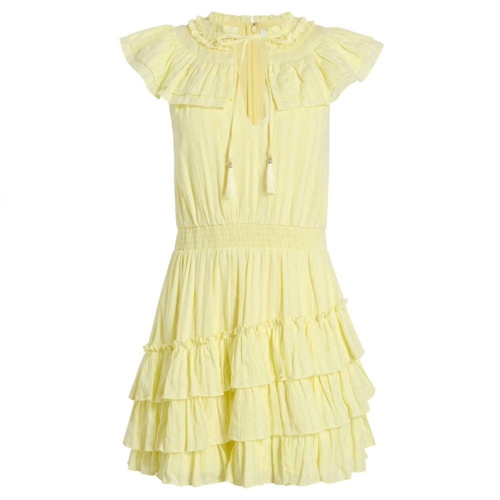 New Likely Yellow Tiered mini dress!